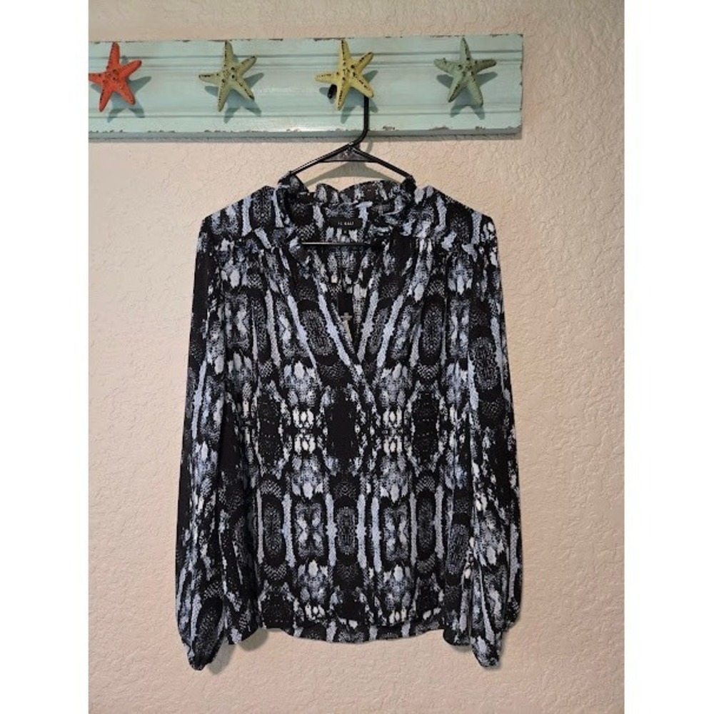 Le Gali Snake Skin Blouse